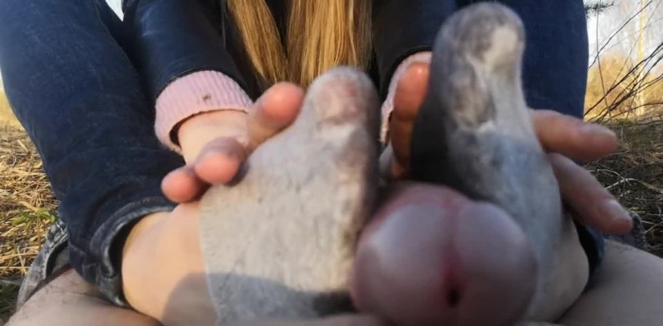 free video 20 Public Footjob And Socks Job From Beauty On In The Park Close View – Oksifootjob - oksifootjob - femdom porn busty fetish