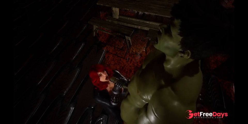 [GetFreeDays.com] Hulk Smashes Black Widow  Anal Porn Stream February 2023