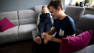 Czech SolesLet Me Smell Your Feet, Pretty Please (Stinky Feet, Foot Smell, Socks, Sock Smelling, Foot Worship) - 1080p-0