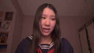 Alize Zaide - Teen Student Kisses Teacher for Easy Money - Japanese Schoolgirl-9