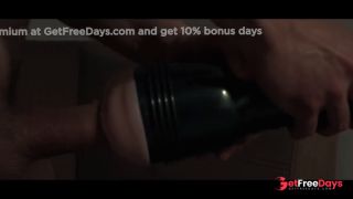 [GetFreeDays.com] Muscular Teen Looses Mind Fucking Fleshlight POV Sex Clip November 2022-6