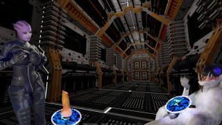 Uncensored draenei girl rides mutant monster cock through portal 2-0