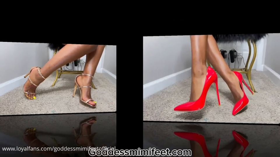 Femdom Porn Goddess Mimi Feet – High Heels SPH