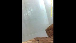 adult clip 27 BLONDE WITH BIG BOOBS SHOWERING,  on webcam -0