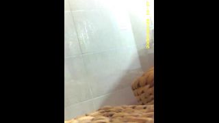 adult clip 27 BLONDE WITH BIG BOOBS SHOWERING,  on webcam -3