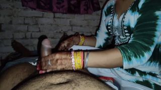 Indian Naina - Hot sexy maid sucking desi cock - Blowjob-1