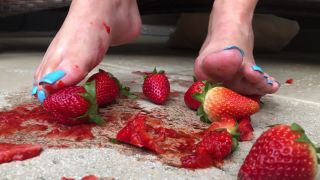 adult clip 46 Goddess Lena - Strawberry Crushing - FullHD 1080p | fetish | fetish porn goddess rodea femdom-4