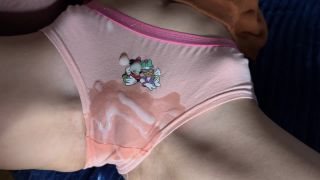 Models Porn - Cute Pussy - The Hottest Rubbing And Cum On Roommate s Kinky Panties - Natural tits-9