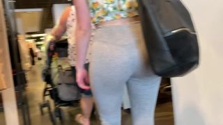 Sexy daughter shopping around with fat mother-3