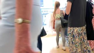 Sexy daughter shopping around with fat mother-5