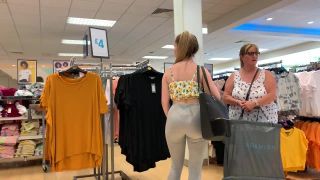 Sexy daughter shopping around with fat mother-8