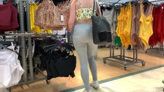 Sexy daughter shopping around with fat mother-9