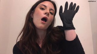 KallMeKrystal KallMeKrystal - Femdom Nurse in Black Latex Gloves-5