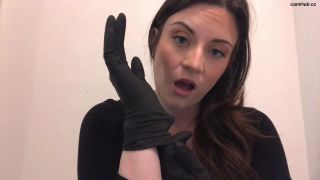KallMeKrystal KallMeKrystal - Femdom Nurse in Black Latex Gloves-8