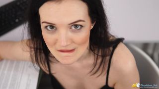 DownBlouse Jerk - Faye - Take A Load Off on femdom porn forced femdom-4