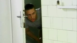 Euro Studs Fuck In Public Washroom Public-1