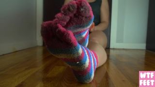 online adult clip 16 WTFfeet – Clean My Filthy Toe Socks 1280×720 HD - sock smelling - feet porn britney amber foot fetish-1