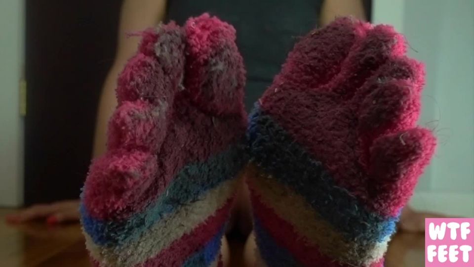 online adult clip 16 WTFfeet – Clean My Filthy Toe Socks 1280×720 HD - sock smelling - feet porn britney amber foot fetish