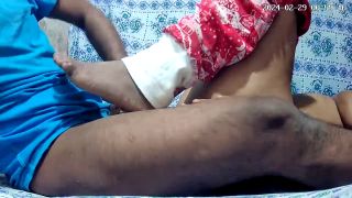 Jungle Indian dasi mom and son sex in the room-9