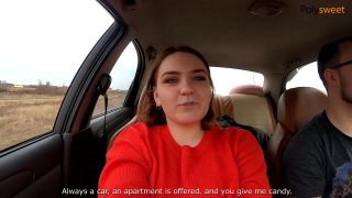 [Amateur] Blowjob while driving! when passers-by looked at the girl-1