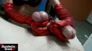 ManyVids.com - Jizzabelle Trash - Ball Busting Handjob webcam Jizzabelle Trash-6