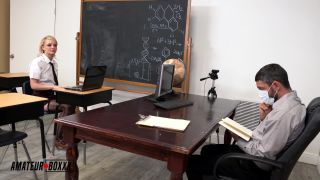 adult video clip 6 femdom couple fetish porn | Amateur Boxxx – Teacher Fucks Student in front of Virtual Class | amateurboxxx-0