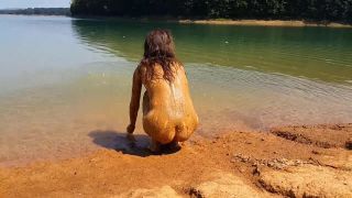 My Wife SexyDreamsMUD Therapy at  Volcanic lake # MUD like a new Fetish-3