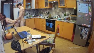 Flamy Nika 24 03 01 ariela and will kitchen sex cam1 720p-8