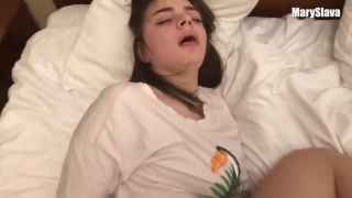 adult video clip 18 MarySlava - CAUGHT SLUTTY Stepsister WHILE SHE WAS WATCHING PORN , asian femdom whipping on femdom porn -6