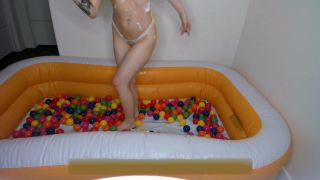 online xxx video 14 goddess leyla femdom femdom porn | Noelle Easton - Wet Messy Blow Up Pool Ball Pit Fun | pool-3
