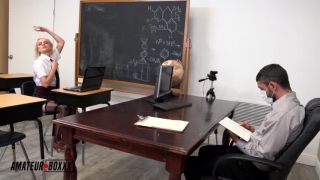 Alice Pink Fucks her School Teacher  ZOOM Class-0