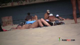 Amateur damsel naturist at strand 2 amateur -1