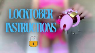 xxx clip 49 femdom empire hd fetish porn | Locktober 2024 – Goddess Chloe Love | jerkoff encouragement-9