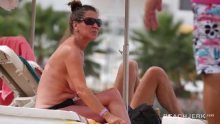 Topless GILFS Nudism-2