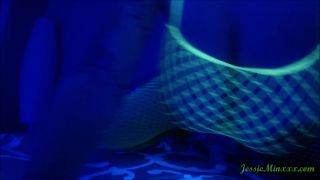 JessieMinx Blacklight Booty Bounce - Cock Tease-4