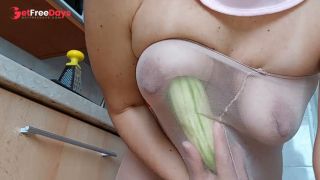 [GetFreeDays.com] Hairy Latina in the kitchen, hairy pussy, big tits, big ass Adult Leak April 2023-0