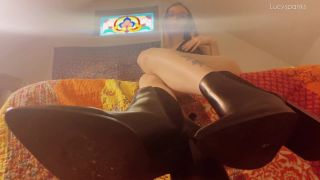online xxx clip 13 LucySpanks – Sub Funded Boot Worship, nun fetish on femdom porn -6