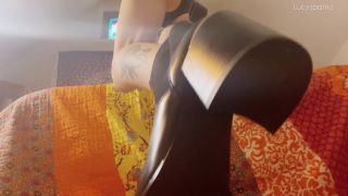 online xxx clip 13 LucySpanks – Sub Funded Boot Worship, nun fetish on femdom porn -9