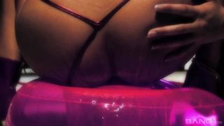 online video 46 Rebecca Jessop puts Myla Charles on a bouncy sex toy in her BDSM dungeon - strap on - femdom porn crazy femdom-7