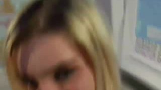 Hot cute blonde girlfriend pussy and ass fuck with facial-1