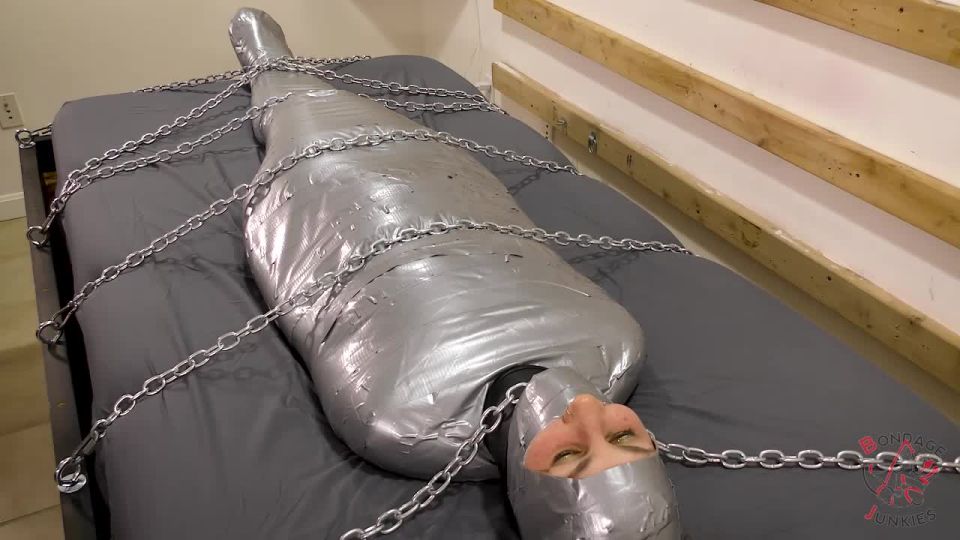 xxx video clip 26 shoulder fetish bdsm porn | Bondage Junkies – Luna vs. Her Special Request | mummification