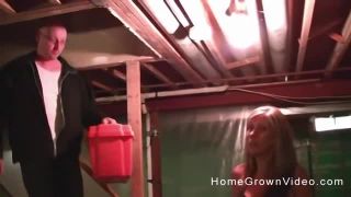 Michele Meadows Bangs A Tattooed Workman  360p *-0