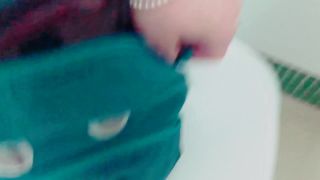 PHEmanuelly RaquelAmateur Babe Great Masturbation Public Subway Bathroom - 1080p-7