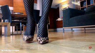 EVIL WOMAN: "CHASTITY, HIGH HEELS AND FEET WORSHIP" (1080 HD) (2024)-0