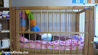 DiaperedonlineIris Iris Locked in Crib-0