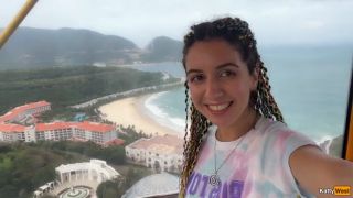 Cumshot Why are You Jerking off to Me on a Ferris Wheel - Public Jerk off and Cum ...-9