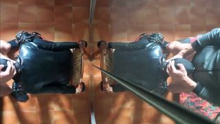 Milf Throated Milf chairtied, throatfucked with ring gag and throatpie-5
