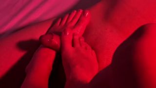 Brunette Gloves fetish blowjob  masked girl sucks dick slowly and deep-1