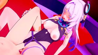Wet Waifus - Citlali invites you to a Love Hotel for a Hot Fuck - Genshin Impact-3