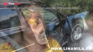 [GetFreeDays.com] LINA MILA Horny on the highway Spontaneously fucked in a sex parking lot Sex Video May 2023-1